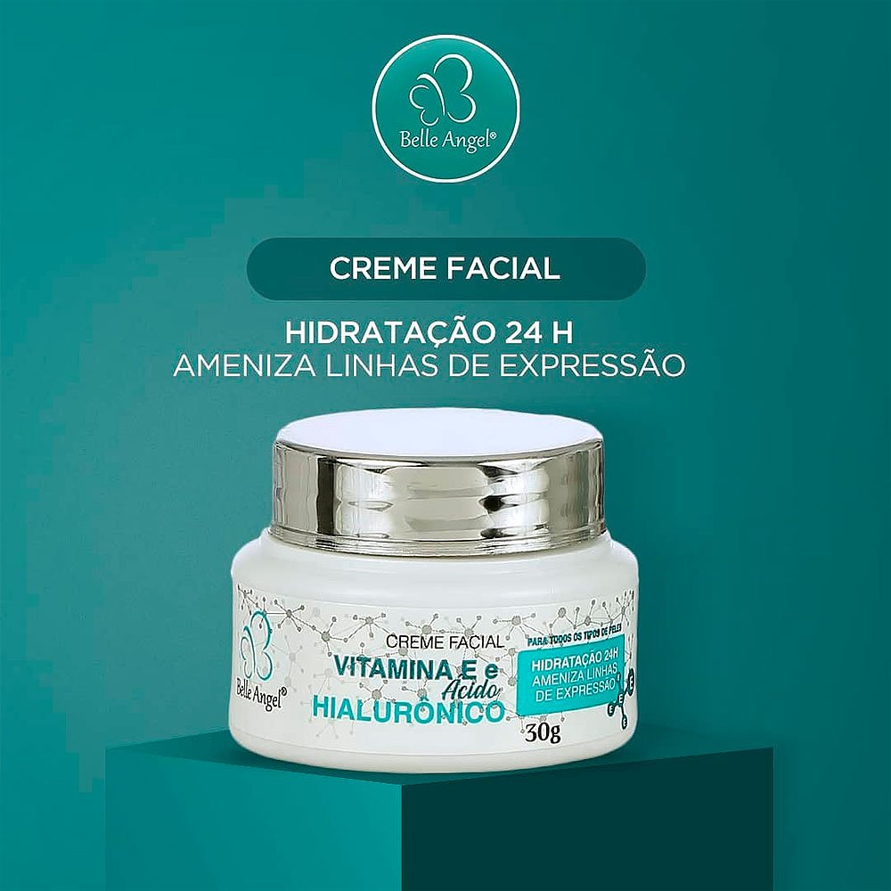 KIT PARA HIDRATAÇÃO COM ÁCIDO HIALURÔNICO – Be Belle Cosmética